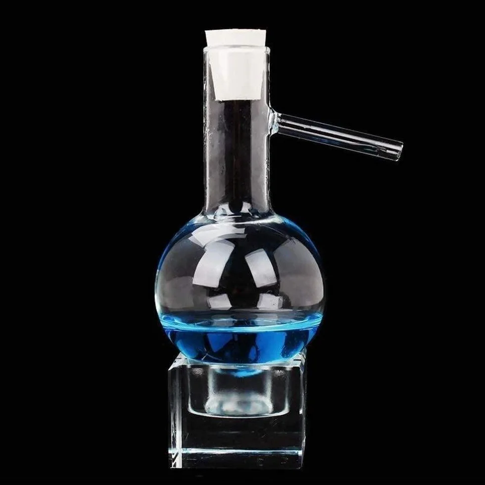 Lchzl Kit di vetreria per laboratorio Distillazione di vetro Distillatore di scienze industriali Purificazione di rugiada pura Produzione di oli essenziali Filtro per acqua distillata Prodotto chimico
