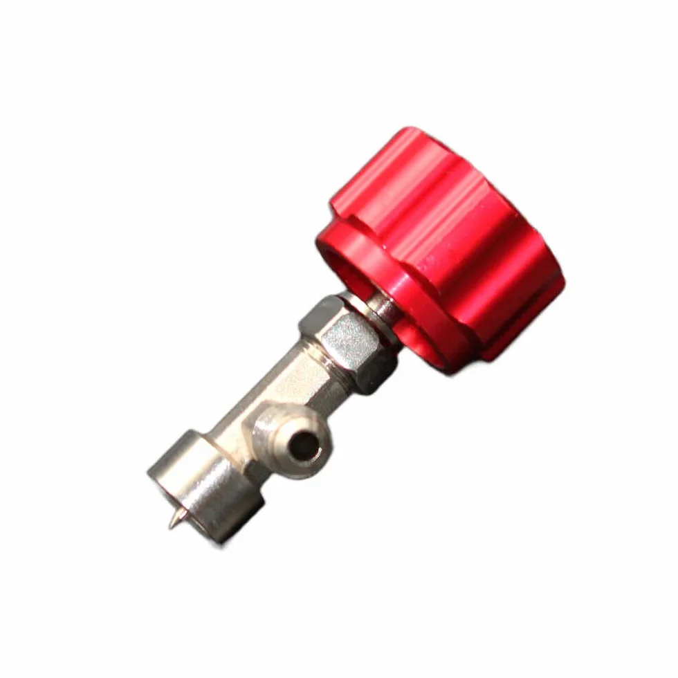 Chiave rinforzata dosatrice bottiglie gas organico GASICA 1/2 Ingresso con perforazione Uscita 1/4