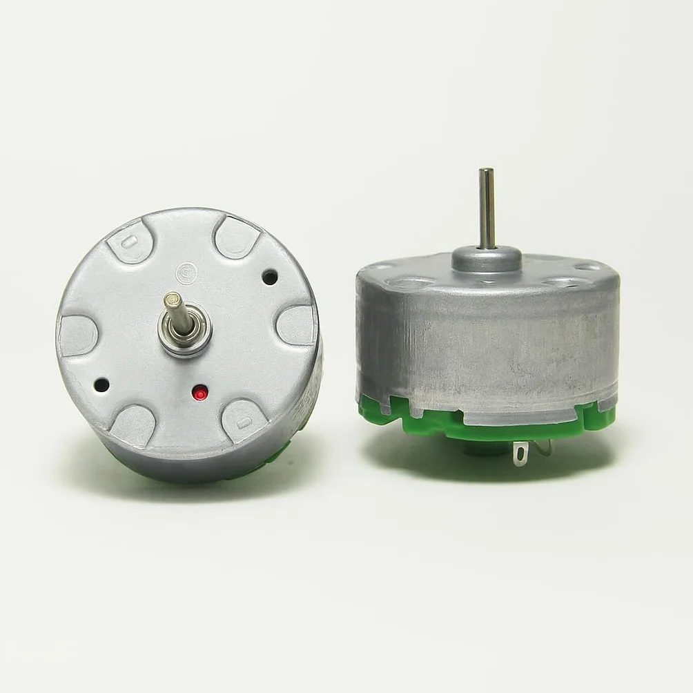 Mini Motore DC 6V-12V 3000RPM Cilindrico con Bobina di Rame
