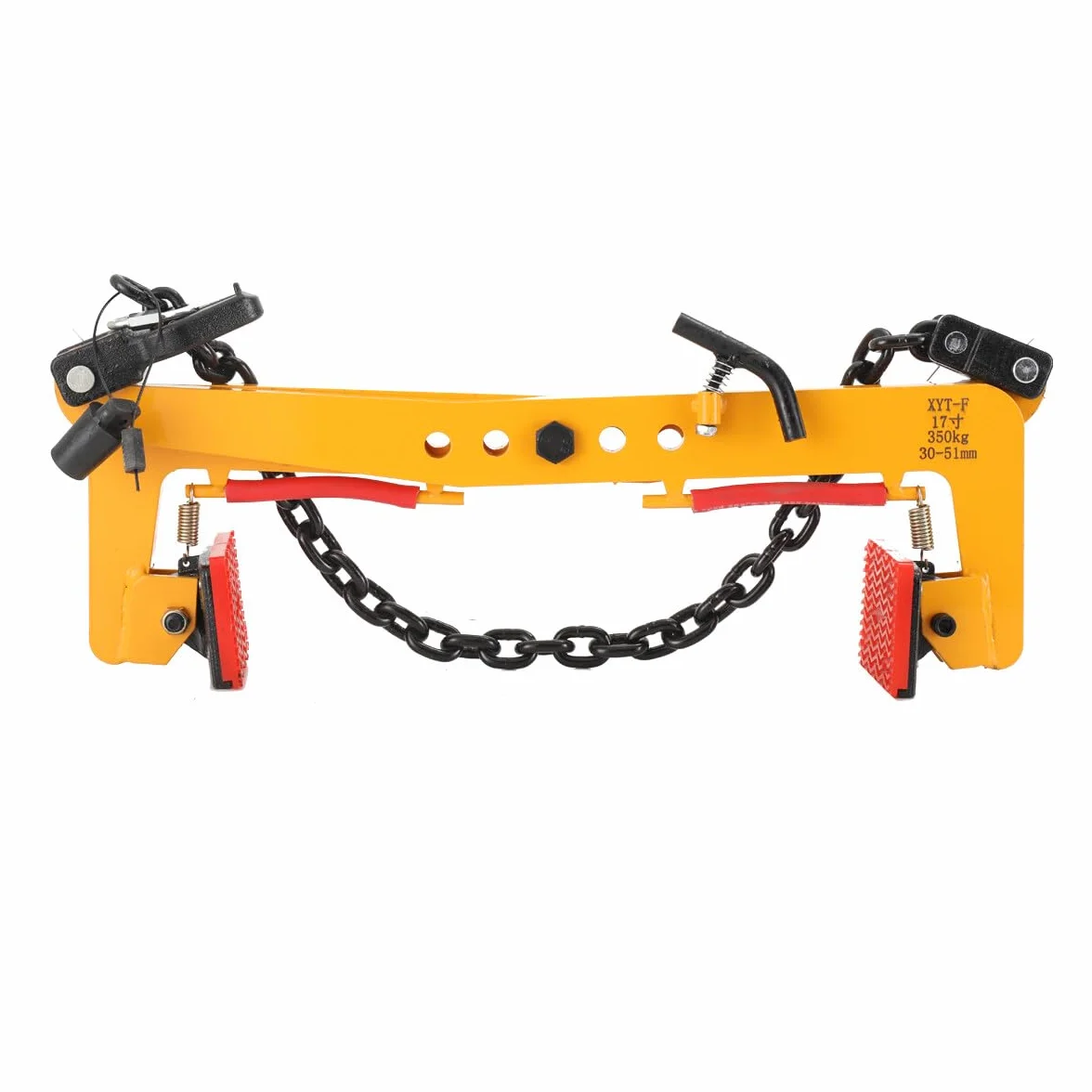 Morsetto Di Sollevamento Pinza per Bordi, Massimo 350 kg, Pinza di Sollevamento per Marciapiede, Pinza per Mattoni Utensile per Sollevamento Trasporto Blocchi Pietra Cemento, Gamma 30-51cm
