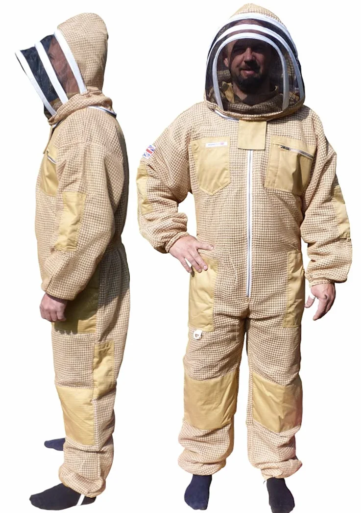 AGS Tuta professionale da apicoltura a tre strati ultra ventilata (3XL)