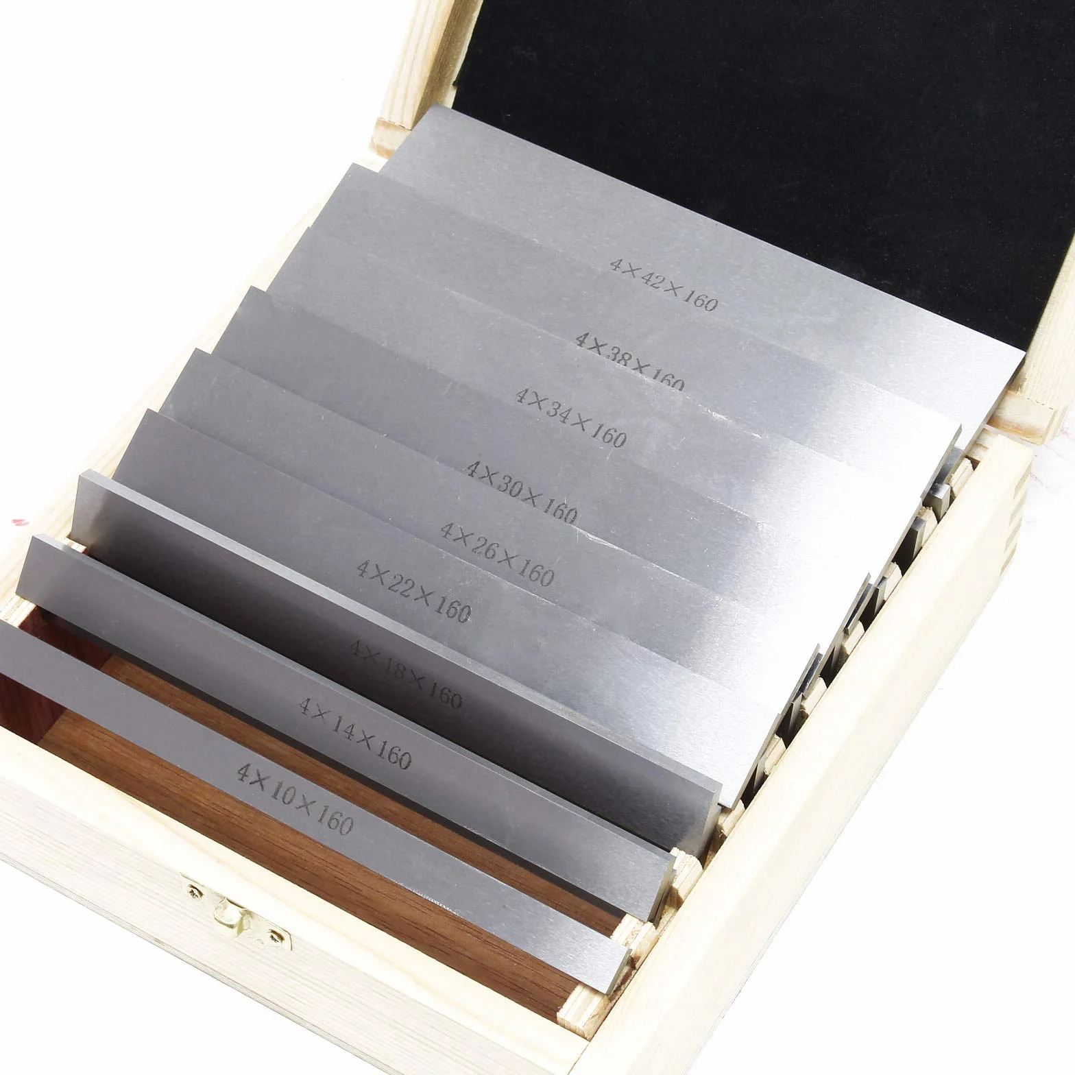 Set barre di precisione parallele 160mm 18 pezzi Set 9 coppie Supporto per morsa e fresatura