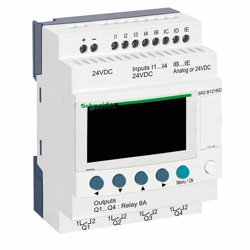 ZELIO LOGIC II RELOJ 8E/4S 24VCC