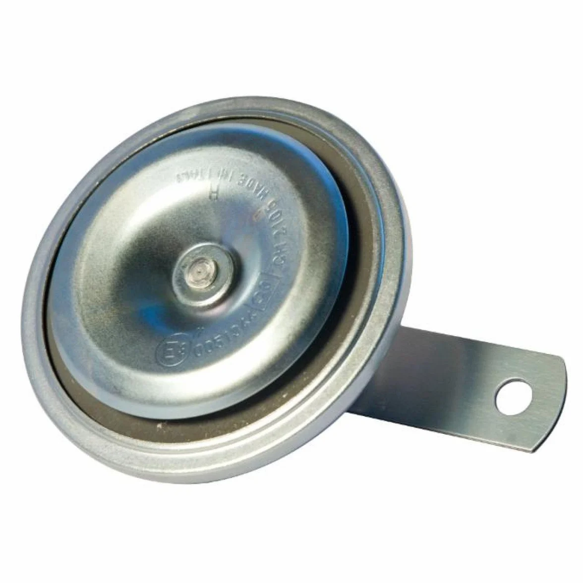 Ama Avvisatore Acustico 12 V 113 dB per Macchine Agricole e Industriali – Acciaio Argento, IP65, Universale con Certificazioni ECE-R10 e ECE-R28, Made in Italy