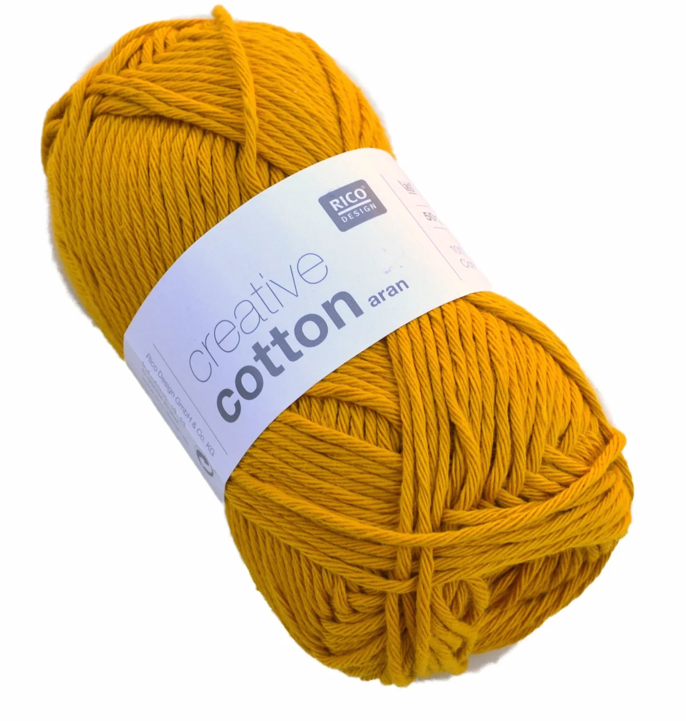 Rico Creative cotone Aran senape 70