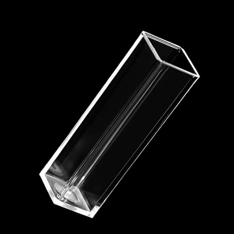 Cuvetta in plastica monouso PMMA 4,5 ml UV-VIS CLR 10 mm 100 sztuk