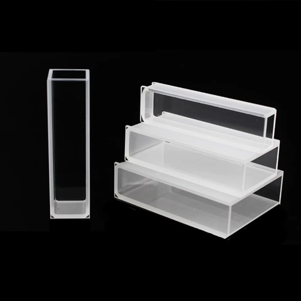 Cuvette al quarzo per spettroscopia infrarossi, 2 pezzi (10 mm)