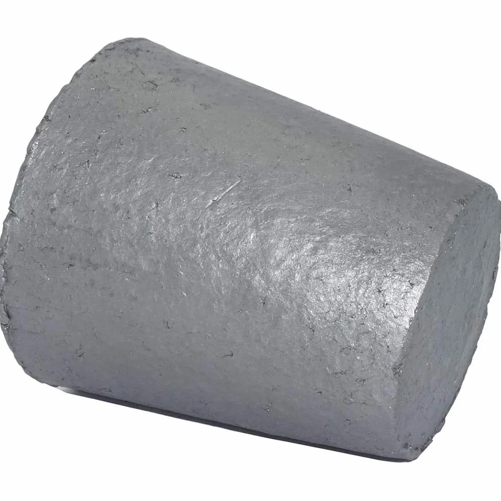 Crogiolo di Grafite, raffinazione della Fusione di Metalli Dorati for lingotti di ghisa (12 kg di Rame o 4 kg di Alluminio)