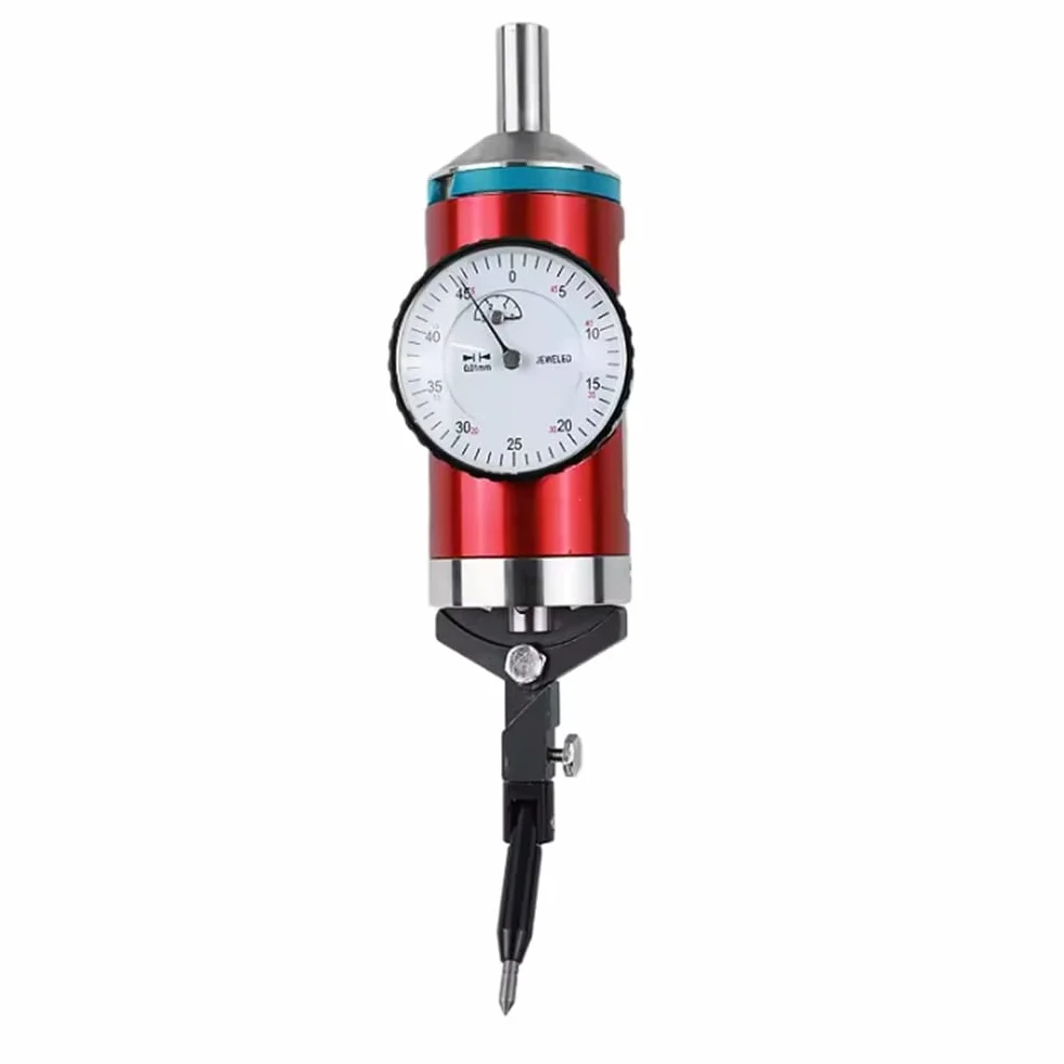 Set Indicatore di Centraggio Coassiale con Comparatore, 0-3 mm, Strumento di Fresatura, Precisione 0,01 mm, con Scatola di Legno