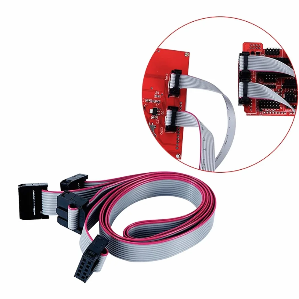 Graphic Smart LCD12864 - modulo controller con display LCD12864 per stampante 3D, con adattatore e cavo per Ramps 1.4 RepRap