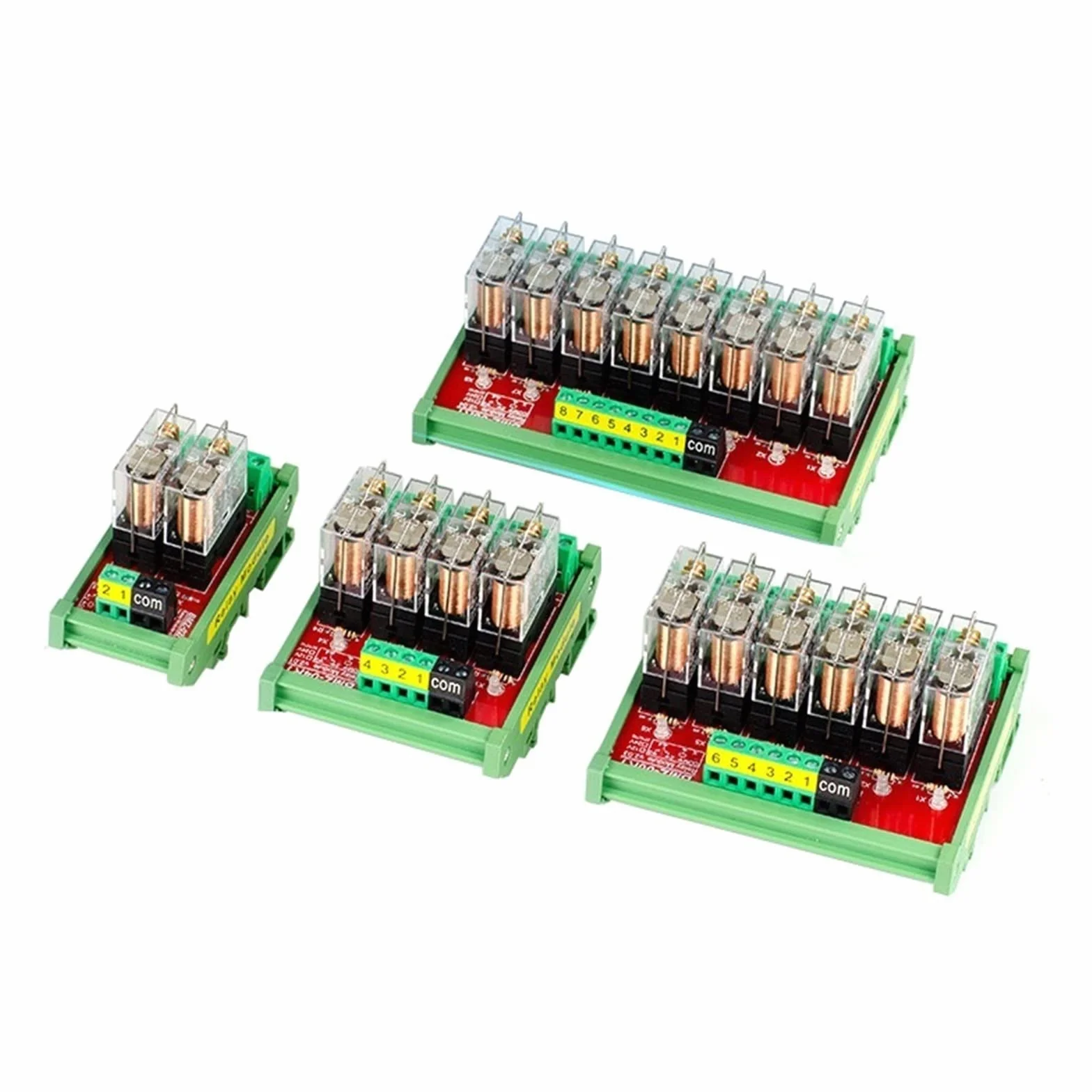 Relè della scheda dell'amplificatore di isolamento del segnale PLC Ingresso DC12/24V Microcomputer a chip singolo G2R-1 1 pezzo(24v,12channels)