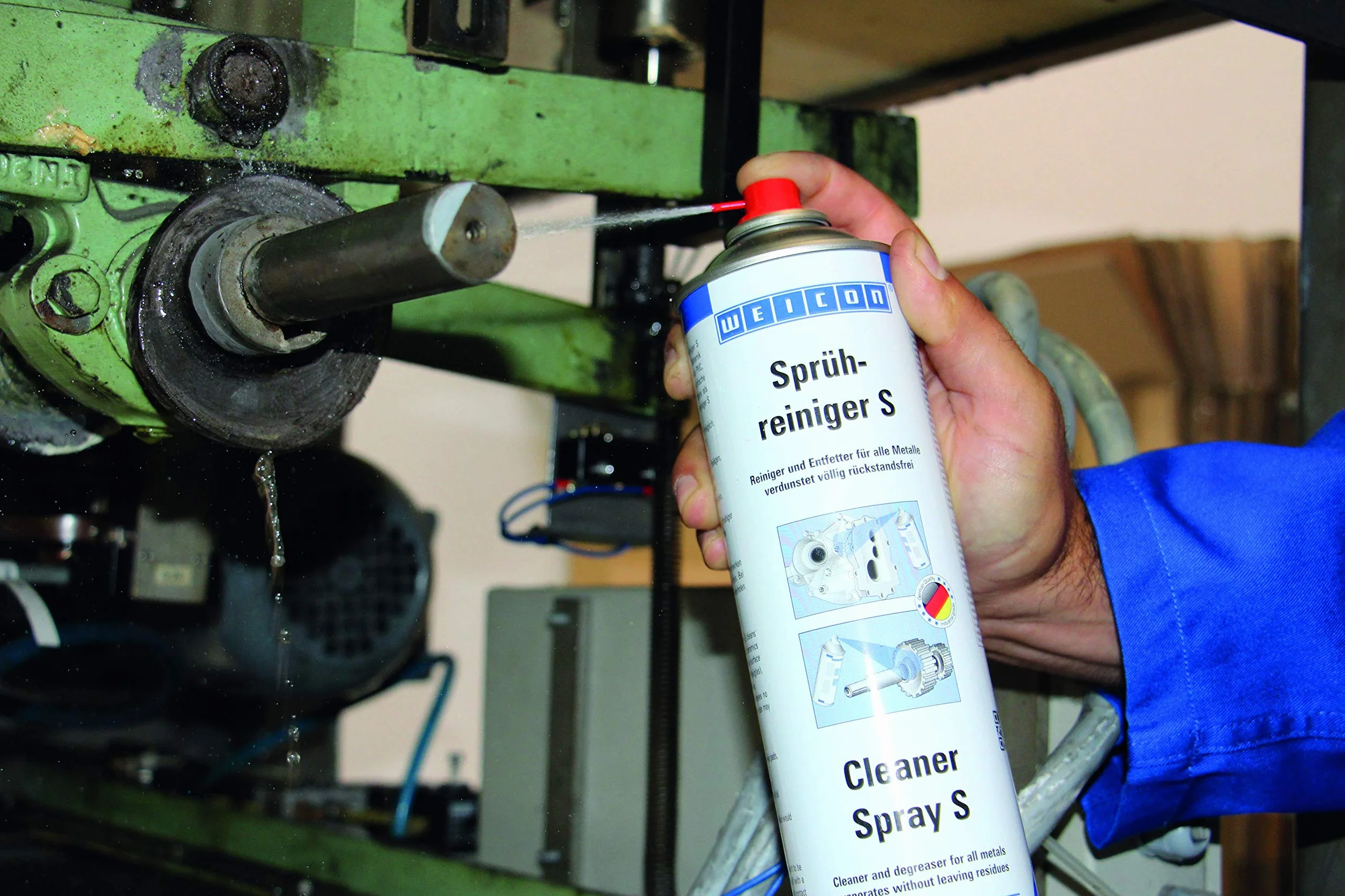 Weicon - Detergente S, Sgrassatore Per Metallo, Vetro, Ceramica E Plastica, 500 Ml
