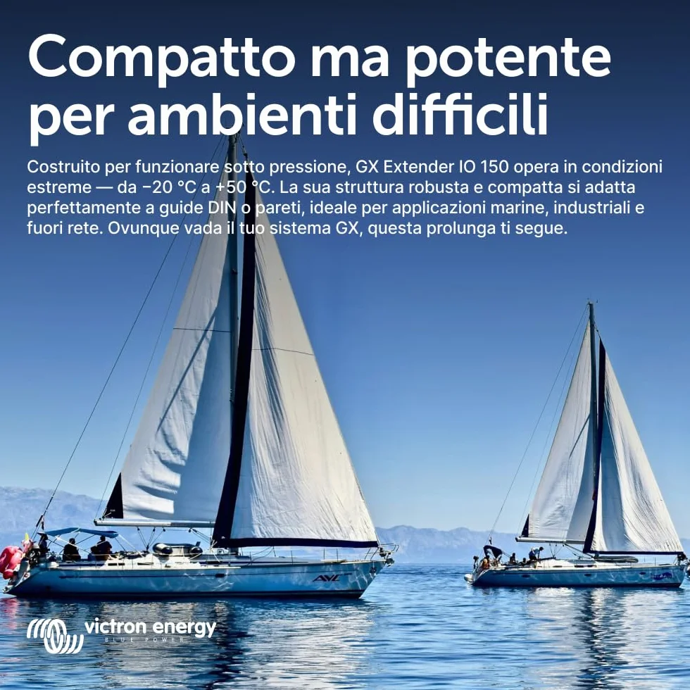 Victron Energy Estensore IO GX 150 - Modulo di Espansione Controllo e Monitoraggio USB - Plug and Play