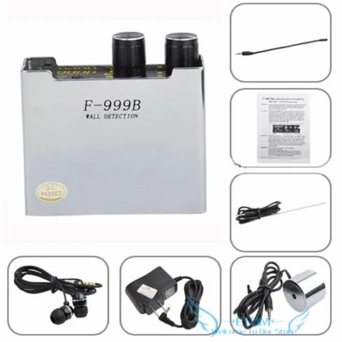 Nuovo F999B Super Sensitive Ascolta attraverso la parete Contatto/sonda Microfono Amplificatore Sistema (periodo di garanzia di cinque anni)