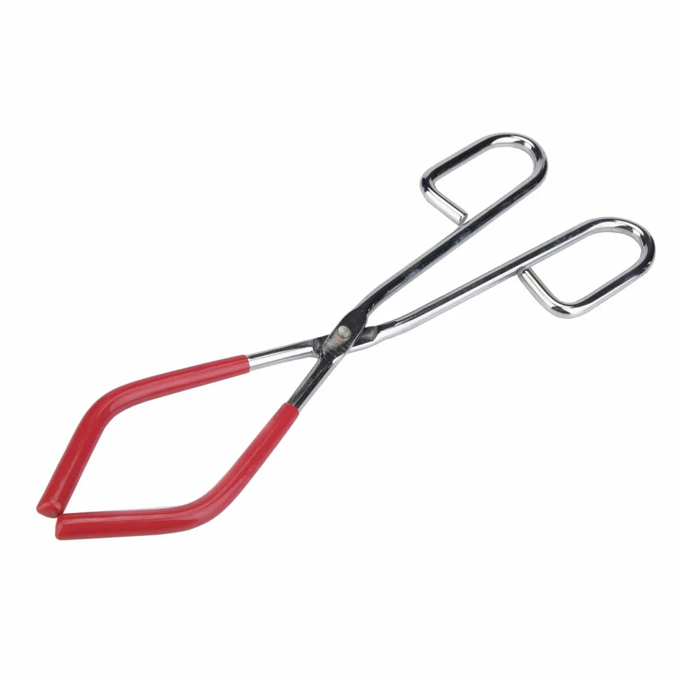 Clip Per Becher, Strumento Didattico da Laboratorio da 26 Cm Pinze Per Becher Chimici Strumento Per Clip da Laboratorio in Acciaio Inossidabile