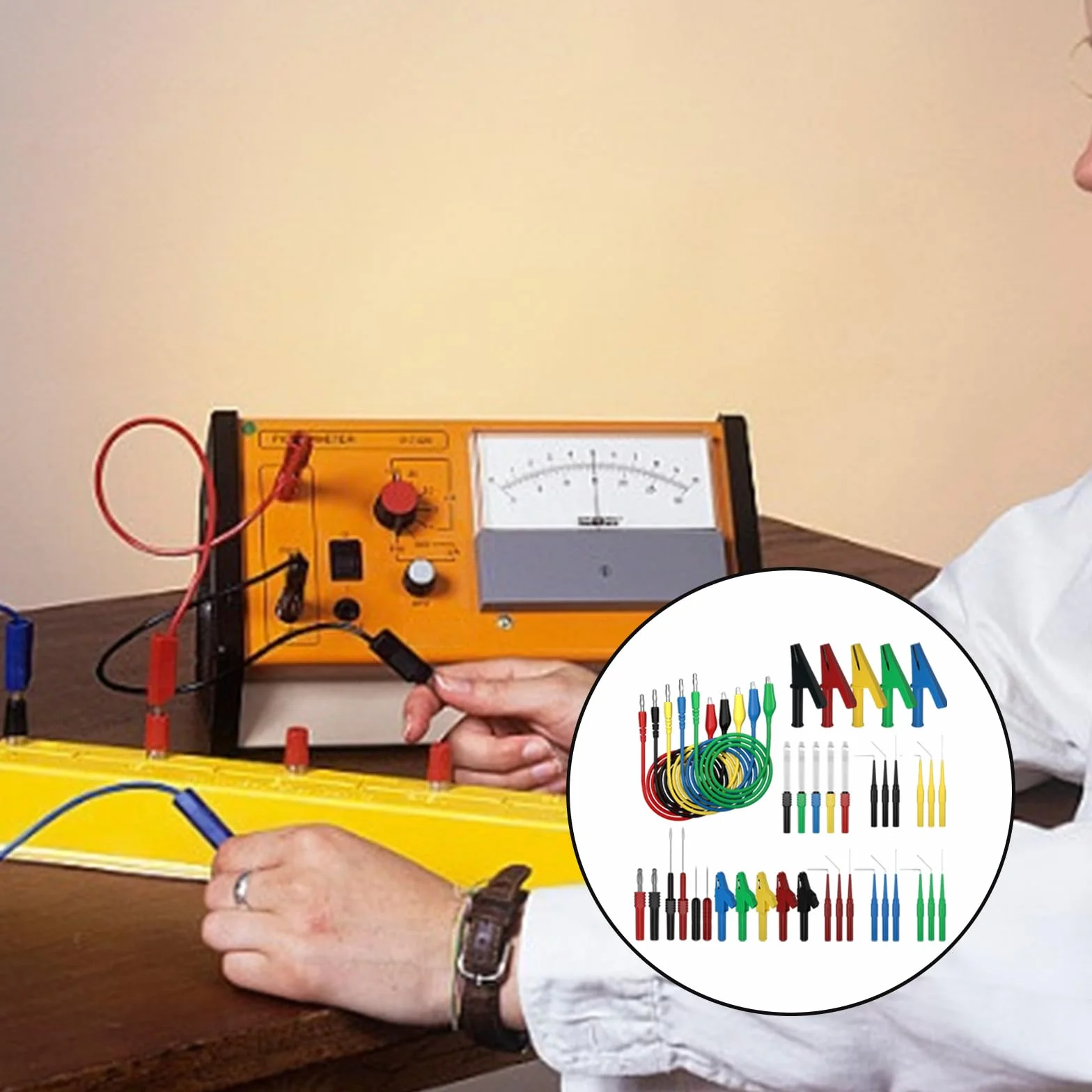 Tubi di Test Con Clip Di Alligatori E Non Perforare Sonde Per Test Elettrici Per Test Elettrici E Diagnostica Industriale Accessori Di Test