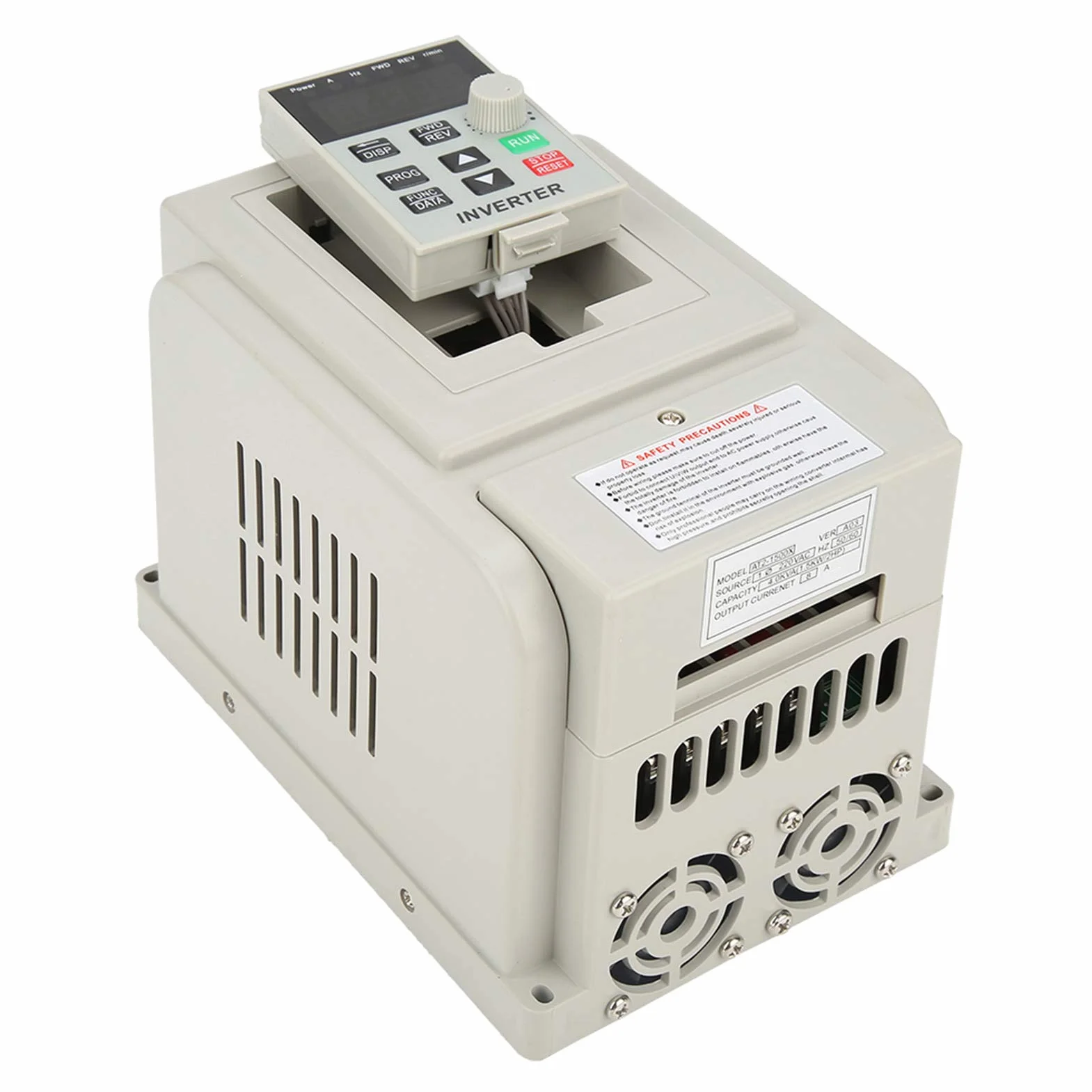 Azionamento a Frequenza Variabile, Azionamento Motore Inverter Ad Alte Prestazioni con Ampio Dissipatore di Calore, AT2 1500X per Motore CA Monofase