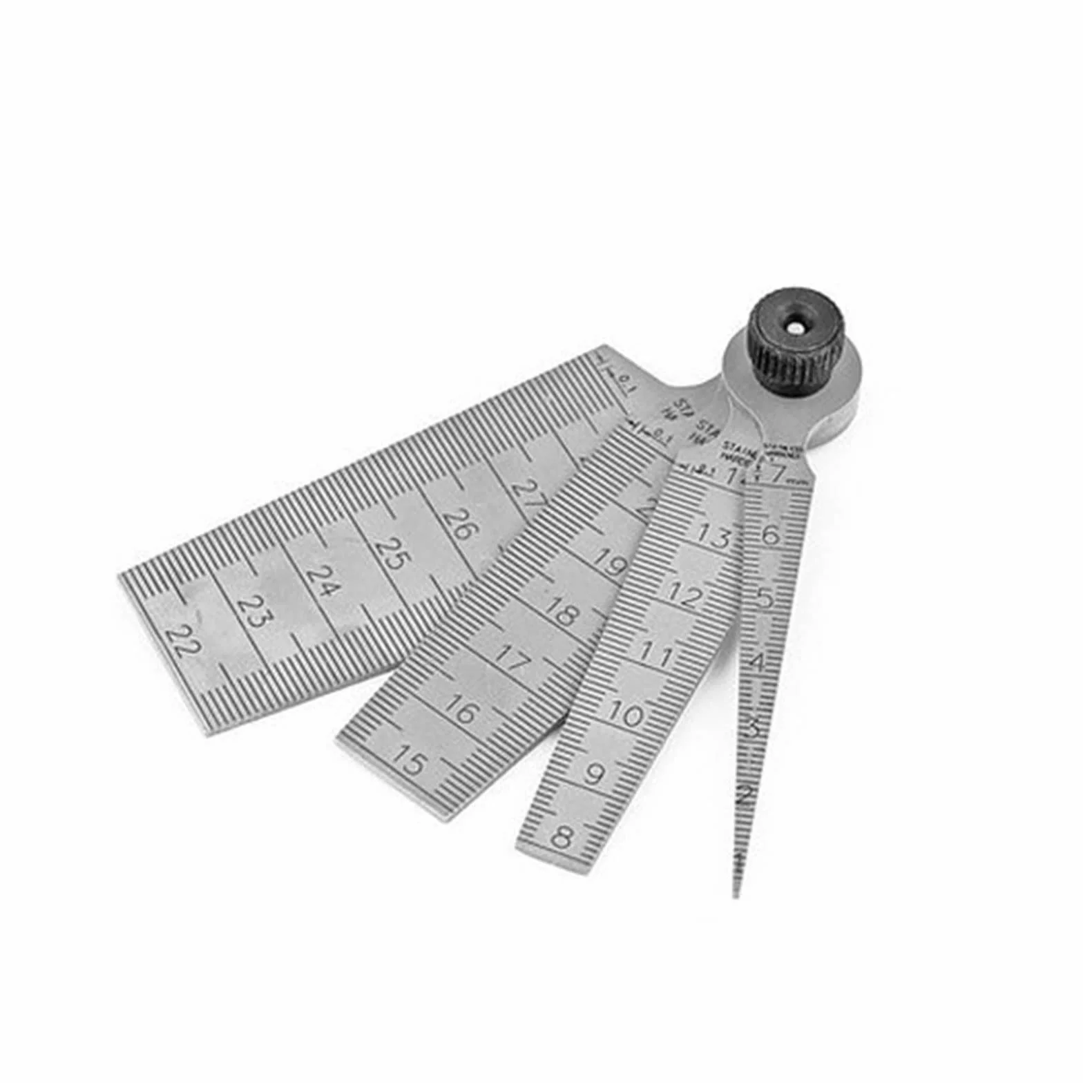 Calibro in acciaio inox, adatto per fori di ispezione da 0 a 29 mm