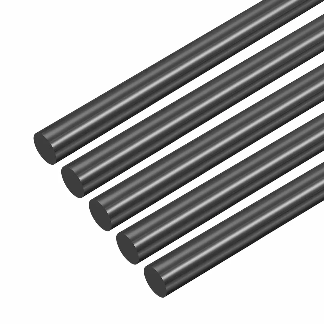 QUARKZMAN 5Pz Bacchette di Plastica ABS Stirene 3x250mm Aste Rotonde per Modellismo