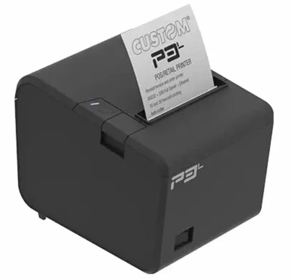 Custom STAMPANTE TERMICA P3L - Ethernet & Usb - POS, SCOMMESSE, NEGOZI, COMANDE