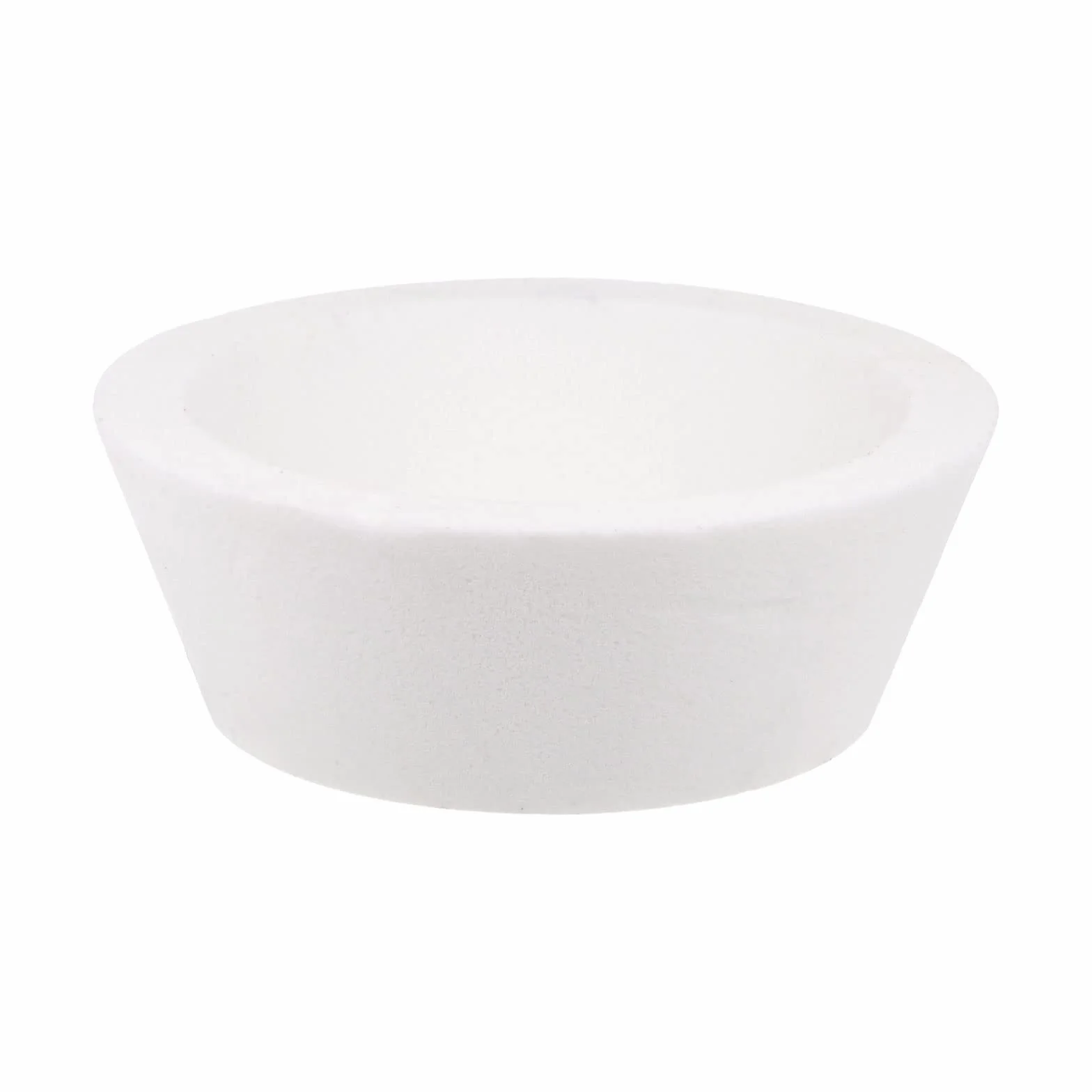 sourcing map Mola a 5 pollici 120 granelle in ossido di alluminio tazze abrasive, corindone bianco per acciaio temprato, rettificatrice