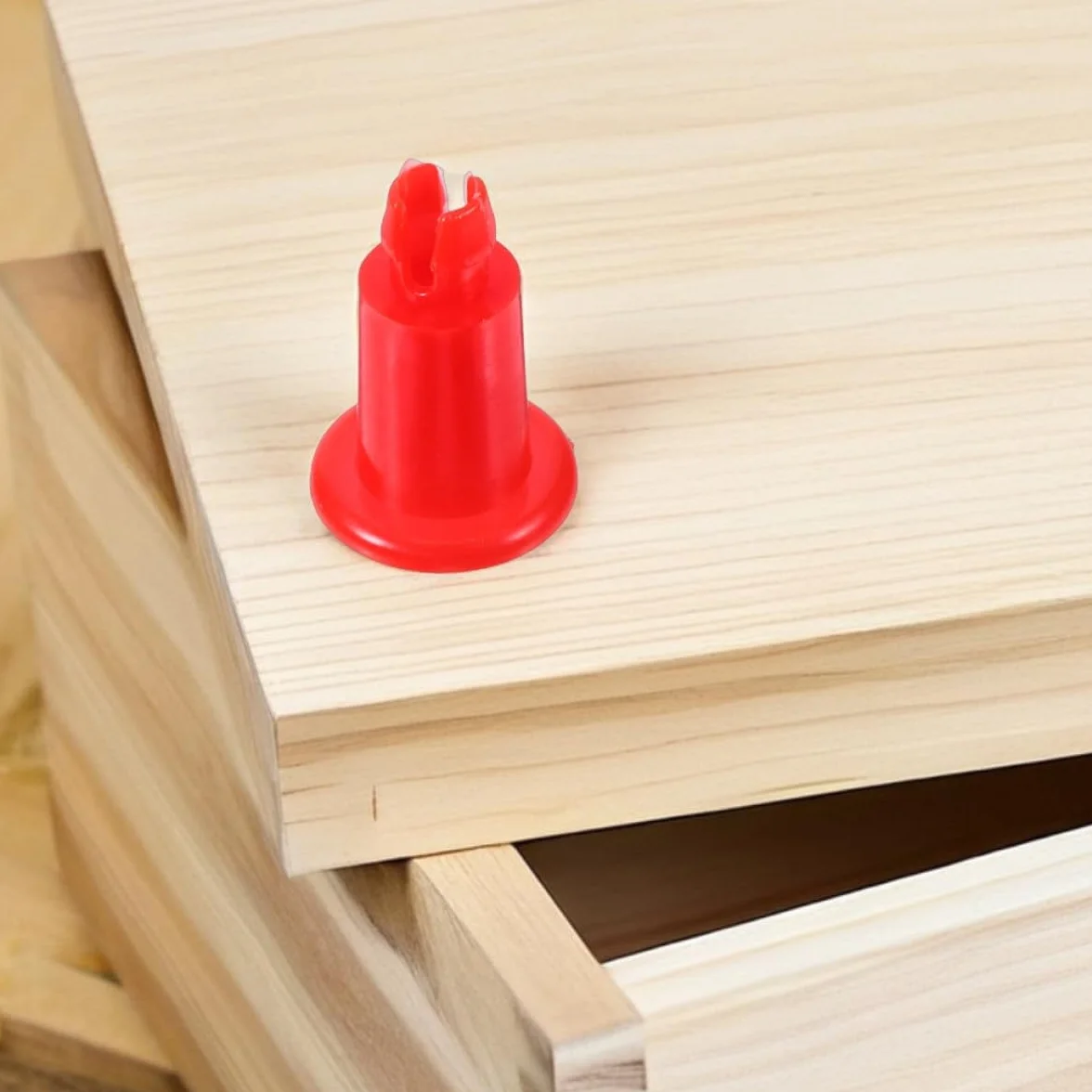 Supporti per Bilancia Elettronica 12 Pezzi, Livellatori in Plastica Rossa, Accessori Stabili Antiscivolo per Piatti di Bilance Digitali Fino a 30 Kg, Ricambi per Uso Professionale