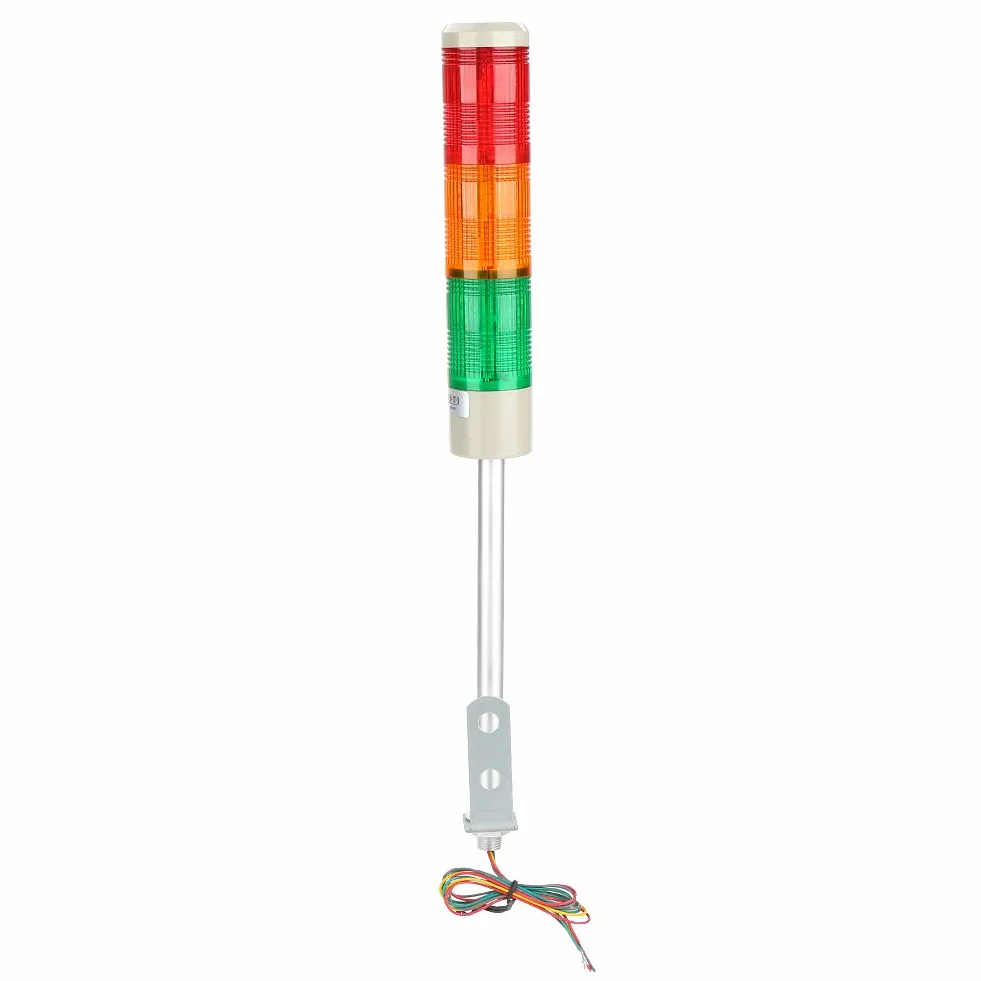 Luce Occupata, Controller Semaforo AC 220V LED Spia Luminosa, BEM-50-3T-D, Indicatore di Attenzione, Luce Costante, per Apparecchiature di Automazione, Catena di Montaggio,