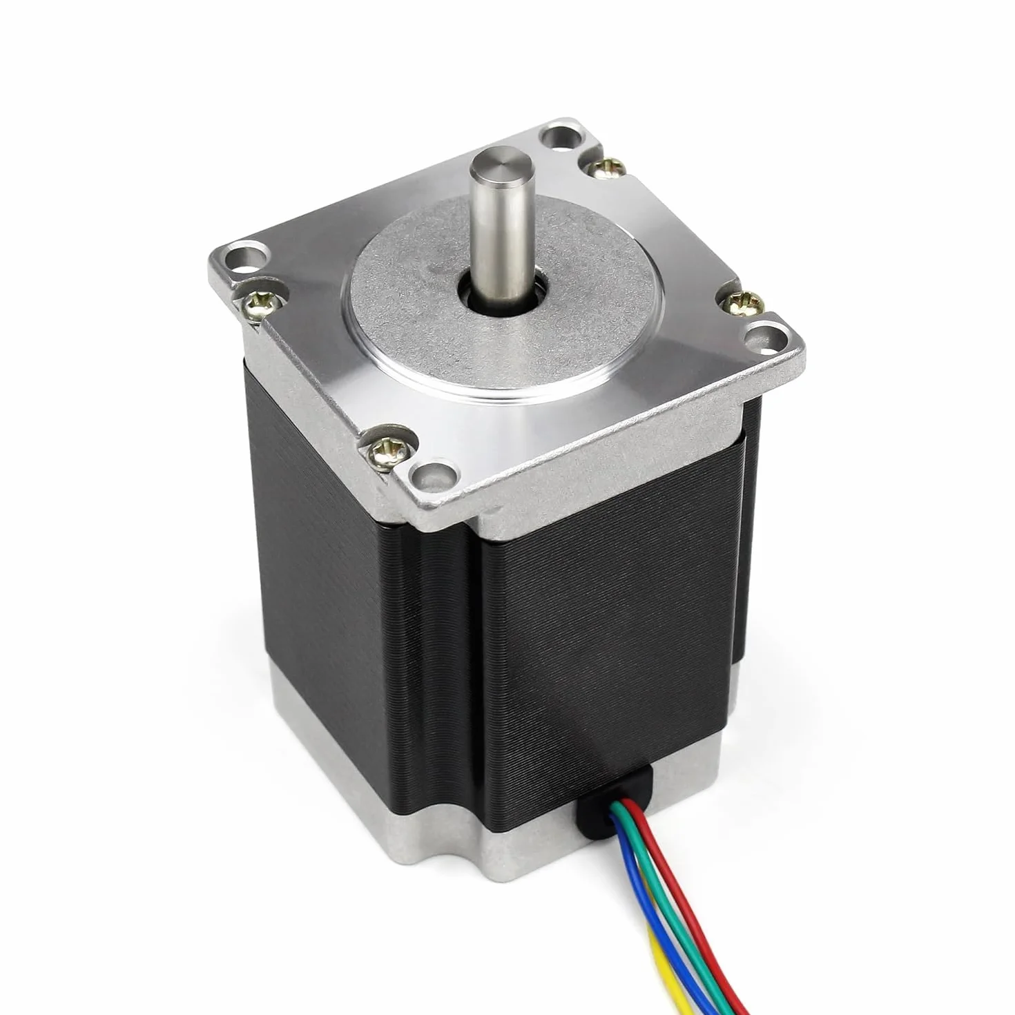 RATTMMOTOR - 3 motori passo-passo Nema 23, 1,8 Nm (270 oz.in) 3A, 1,8 gradi, 4 fili, 57x76 mm per stampante 3D/fresa CNC (23HS8430)