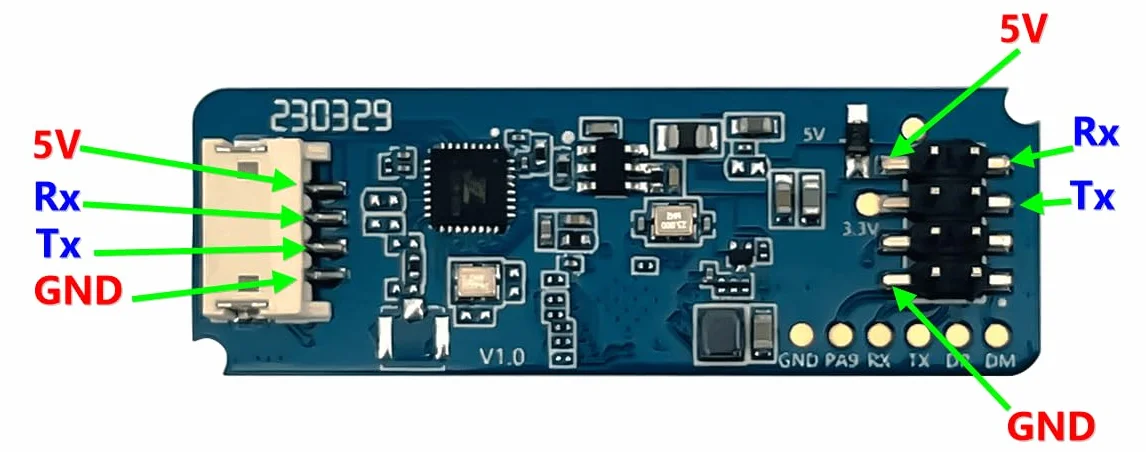 LD2450 - Sensore radar ad onde millimetriche da 24 GHz, tracciamento a 3 obiettivi, portata 6 m, rilevamento preciso di movimento e posizione | FMCW | UART | Smart Home & IoT
