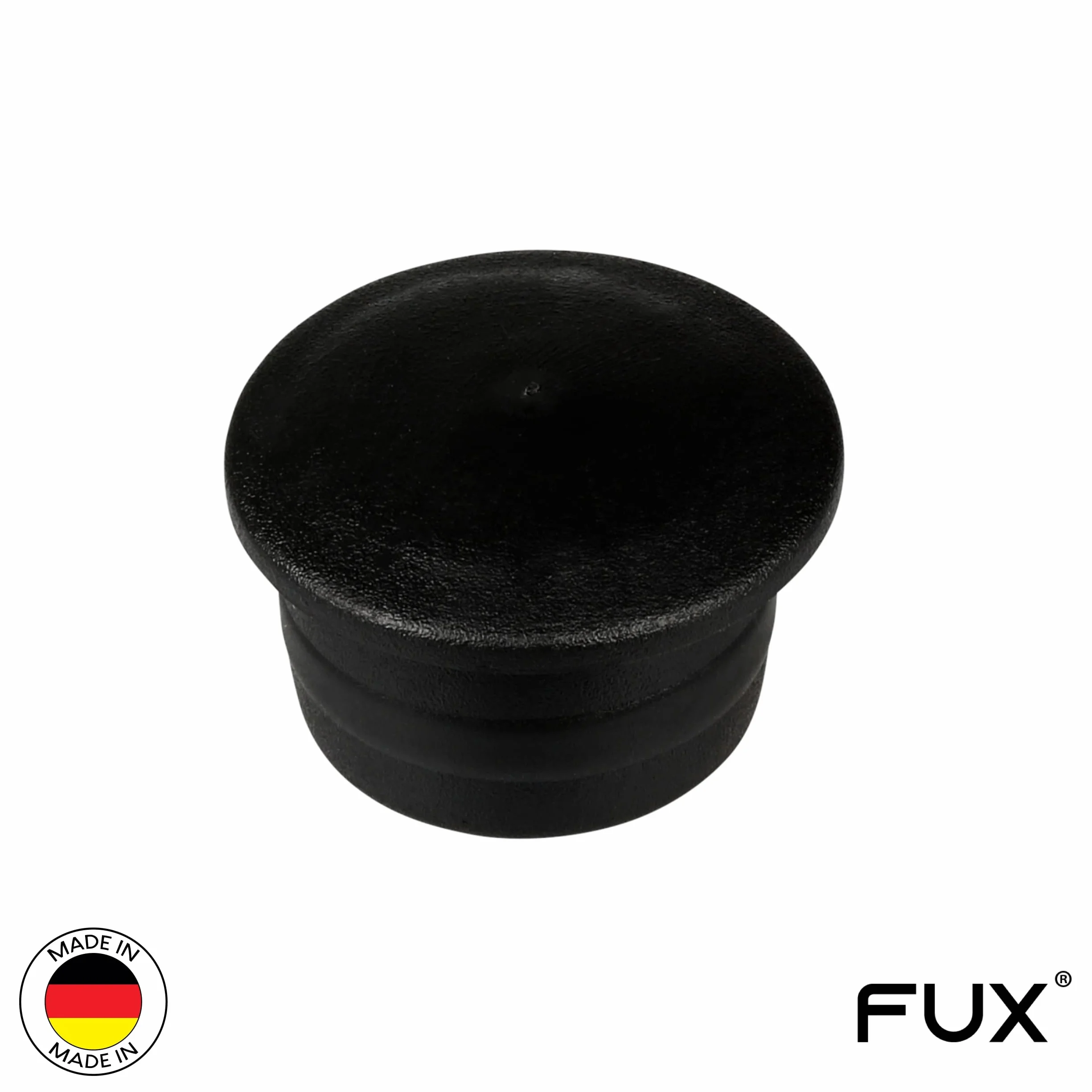 Set di 50 tappi copriforo mobili in plastica, diametro asta 4,4-20,5 mm, 7,0 mm nero