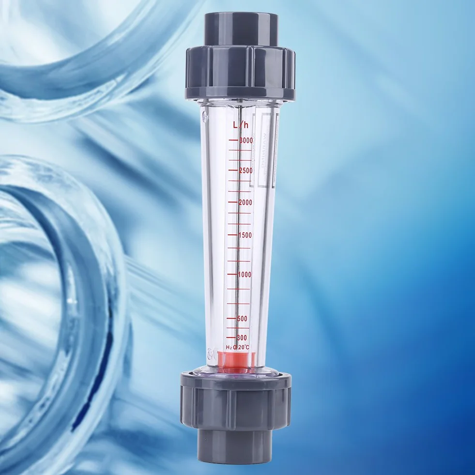 Misuratore di Portata Acqua Digitale LZS-25 DN25 300-3000L/H Plastica