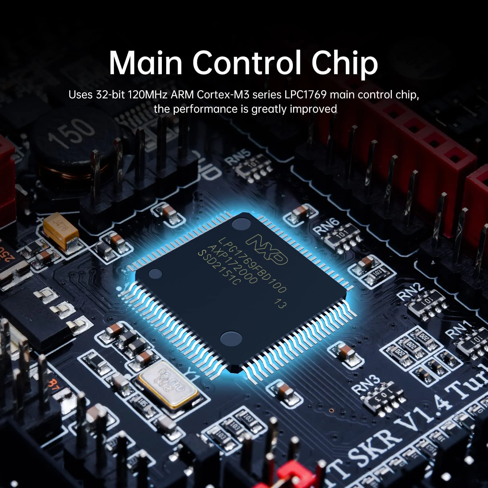 BIGTRETECH SKR V1.4 Turbo 32bit scheda controller per stampante 3D compatibile con 12864LCD/TFT24 supporto 8825/TMC2208/Tmc2130