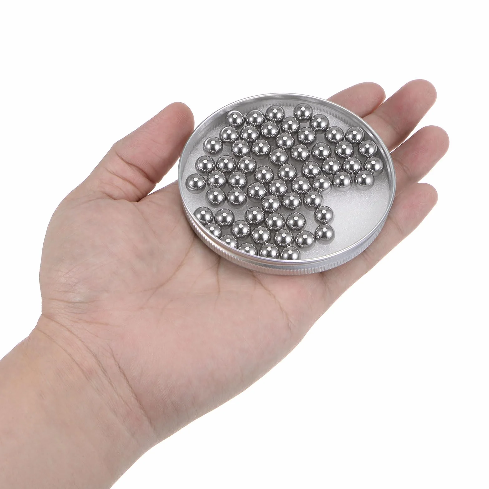 QUARKZMAN 80pz Sfere Precisione 8mm Diametro 316L Acciaio Inossidabile Cuscinetti a Sfera