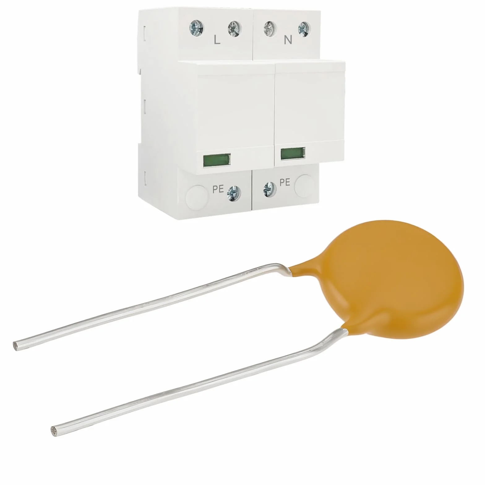 10x Varistore In Ossido Metallico TVR10241V 240V 150AC 200DC Compatibile Con TKS Protezione Contro Le Sovratensioni