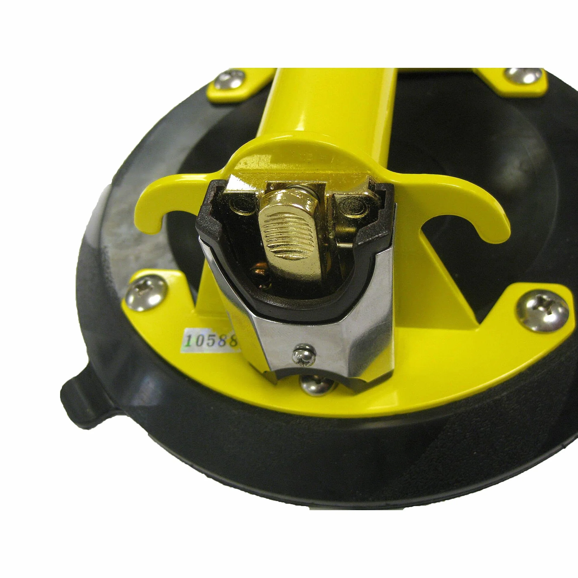STANLEY 6-97-187 - VENTOSA a pompa in bi-materiale , portata kg 120, corpo ed impugnatura in metallo resistente con rivestimento anti scivolo