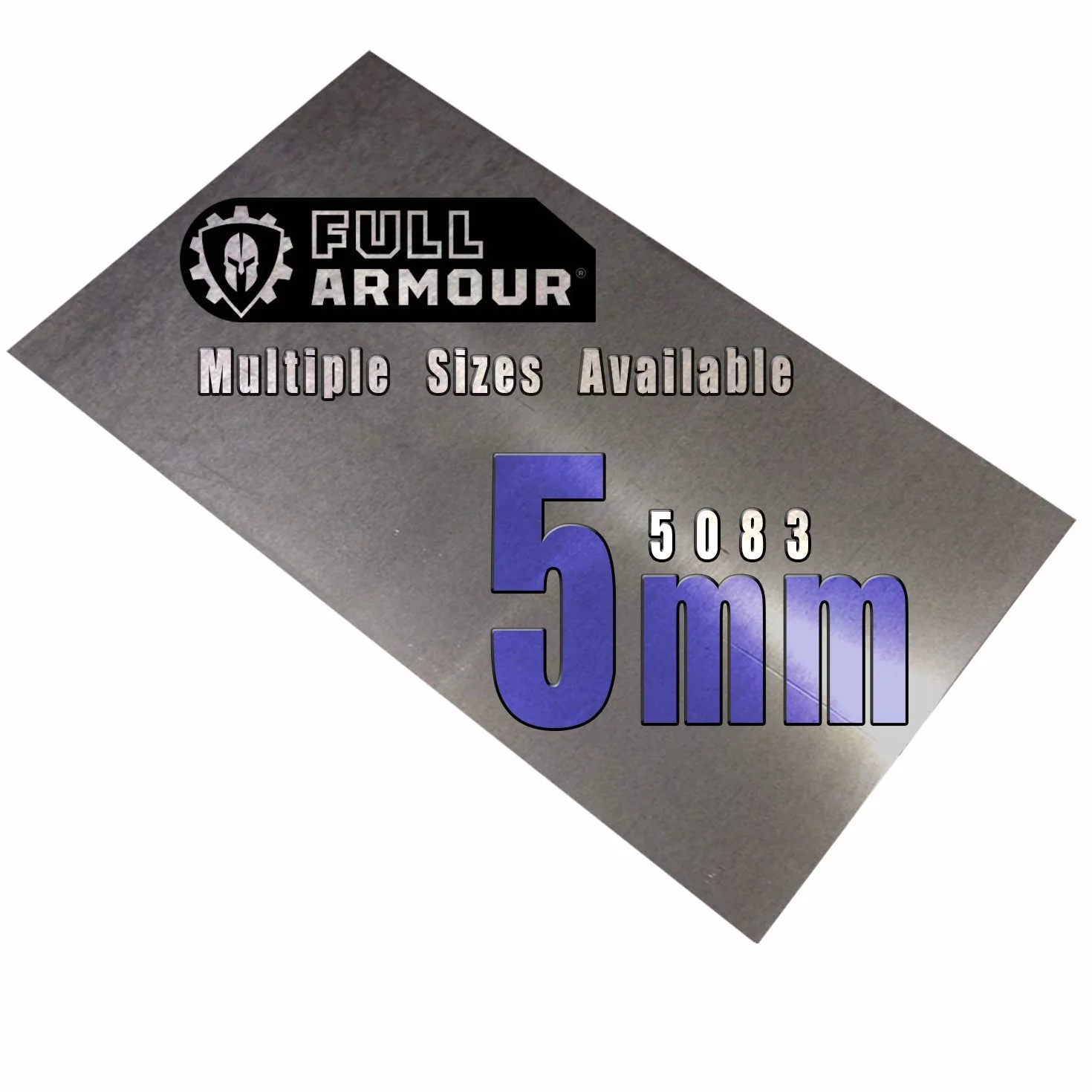 Piastra in alluminio 5083, spessore 5mm, 100 mm x 150 mm (10cm x 15cm)
