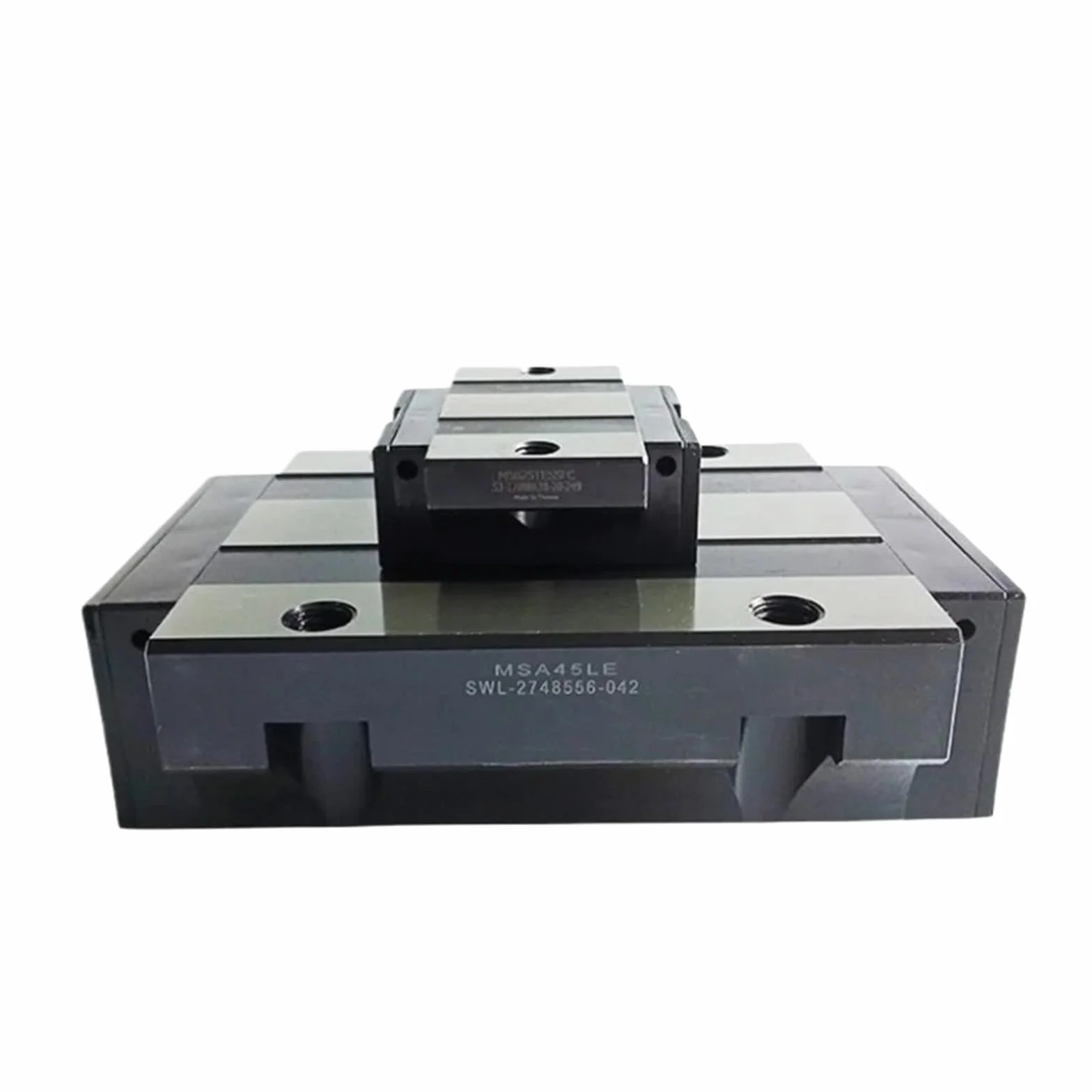 Blocco Carrello MSA20LESSFCN MSA25LESSFCN MSA30LESSFCN Guida lineare Blocchi di scorrimento MSA20/25/30LE -N Parti del router di CNC 1 Pz(MSA25LE)