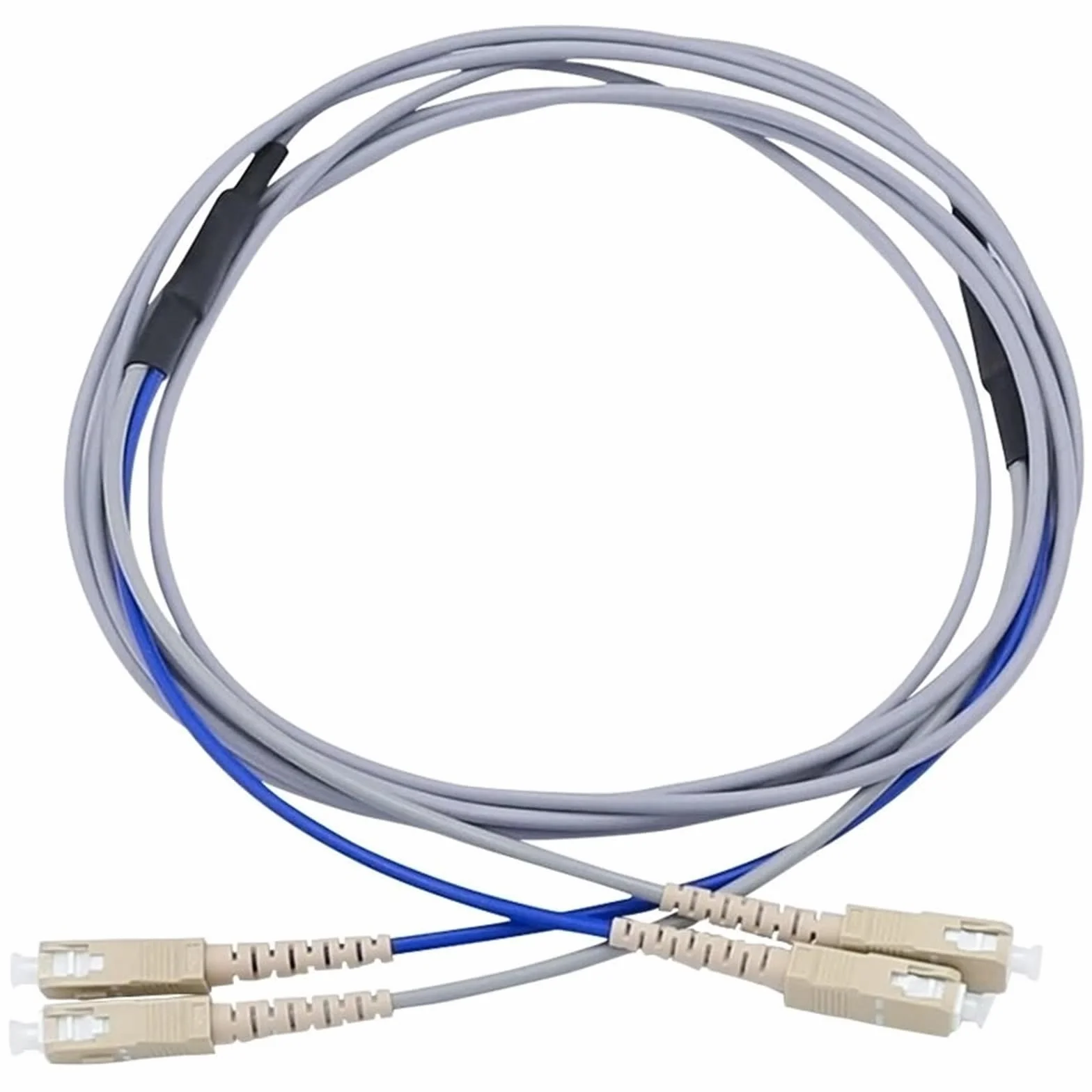 Cavo patch in fibra ottica corazzato multimodale duplex LC/SC/FC/ST 3 metri cavo jumper pigtail