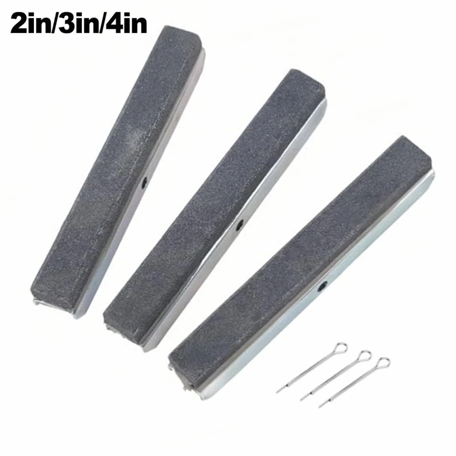 Set di 3 pietre per levigatura del cilindro del motore e rimozione di sbavature in metallo, per la riparazione del motore (7,6 cm)