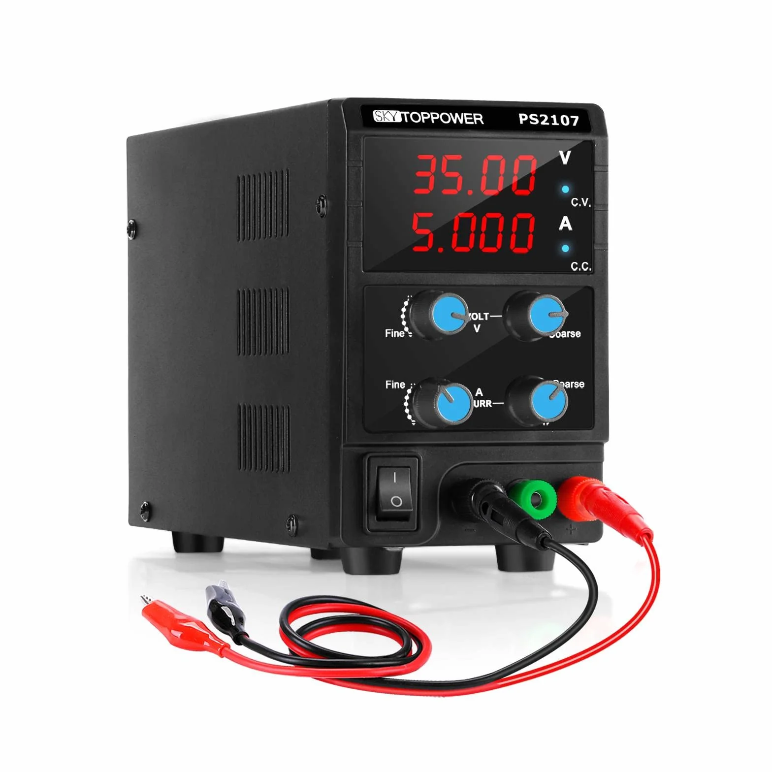 alimentatore da banco Variabile 0-35V 0-5A Alimentatore da Laboratorio utilizzato per l'insegnamento in laboratorio, la riparazione elettronica e l'elettronica audio LCD/veicolo