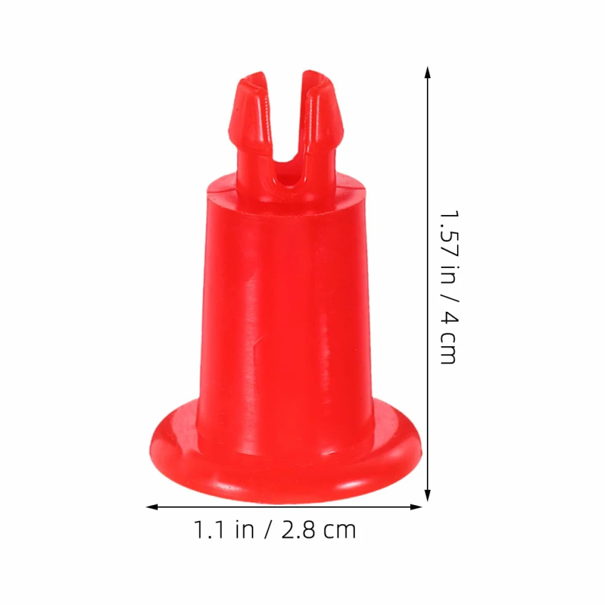 Supporti per Bilancia Elettronica 12 Pezzi, Livellatori in Plastica Rossa, Accessori Stabili Antiscivolo per Piatti di Bilance Digitali Fino a 30 Kg, Ricambi per Uso Professionale