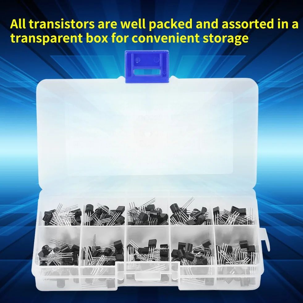 Kit assortimento di transistor BC327 BC558 BC547 NPN PNP TO-92 per uso generale