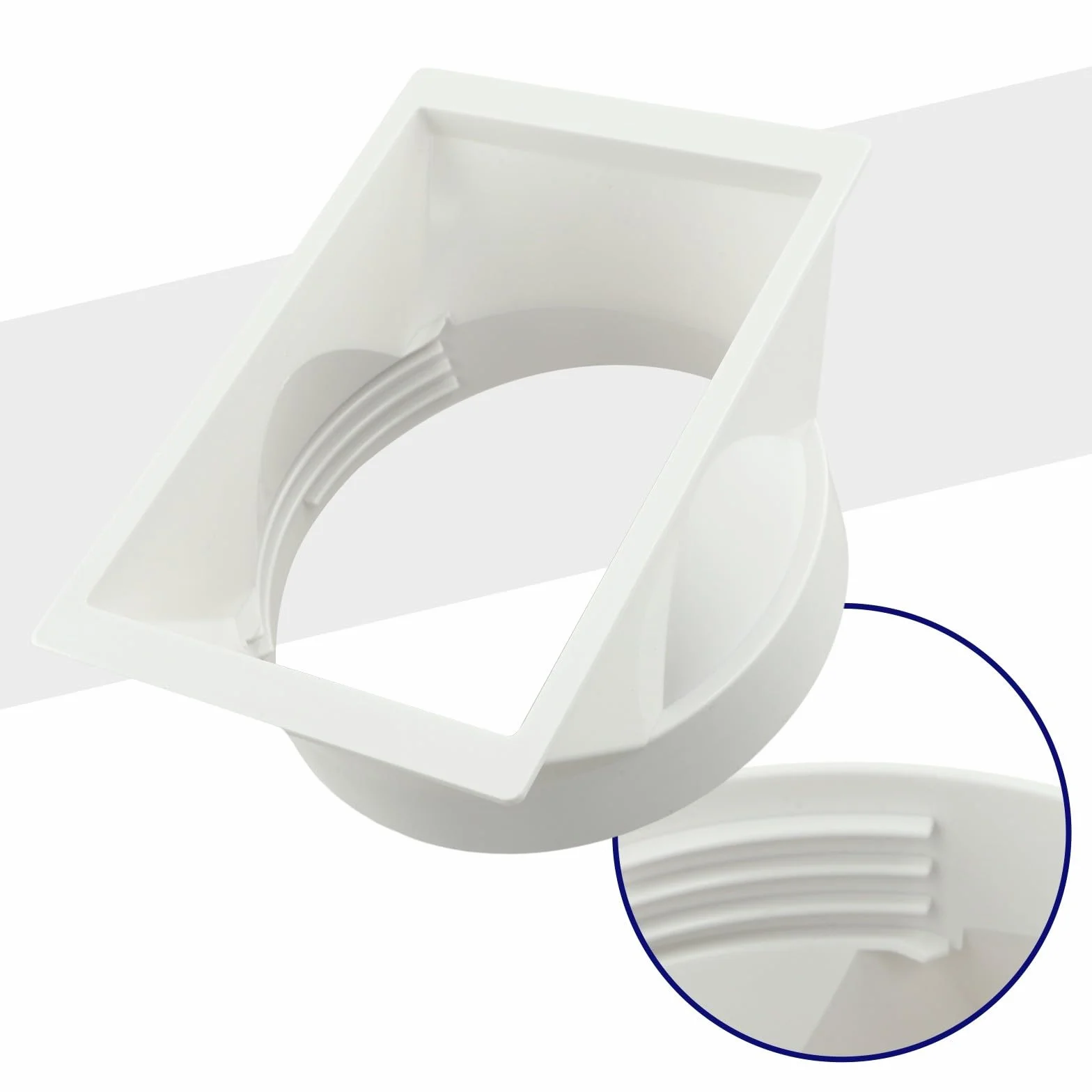 Interfaccia per condotto di scarico senza cuciture per condizionatori d'aria portatili Chigo, accessorio pratico e affidabile (diametro 15 cm)