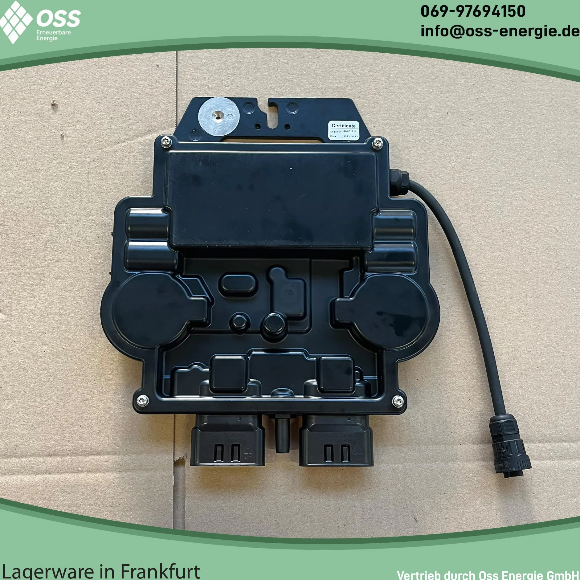 APsystems EZ1-M 600/800W Microinverter con WiFi & Bluetooth, per Impianto Solare da Balcone, fino a 799VA regolabile
