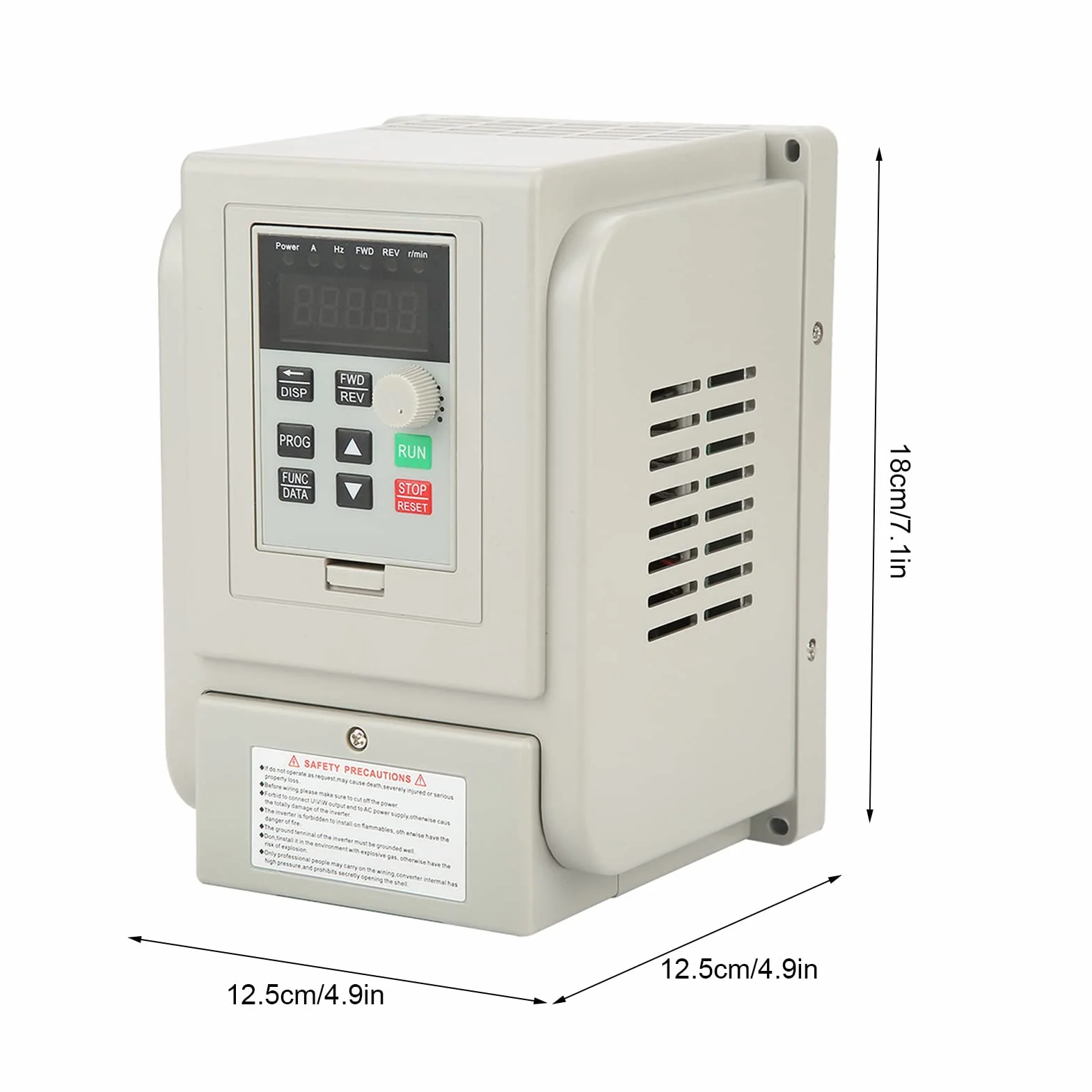 Azionamento a Frequenza Variabile, Azionamento Motore Inverter Ad Alte Prestazioni con Ampio Dissipatore di Calore, AT2 1500X per Motore CA Monofase