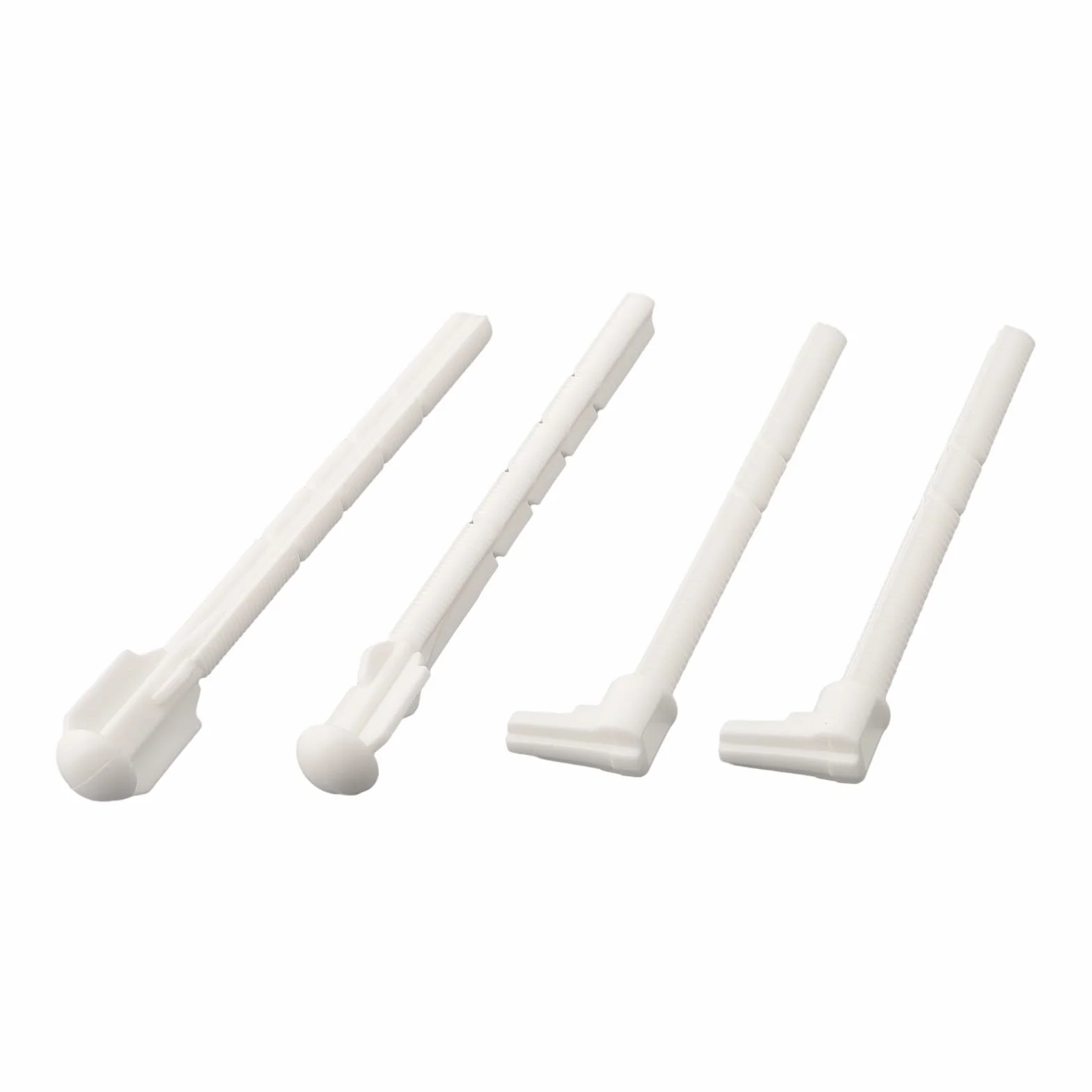 Kit asta di scarico barra attuatore per Geberit 241874001 Sigma01/20/50 ABS bianco 140 mm
