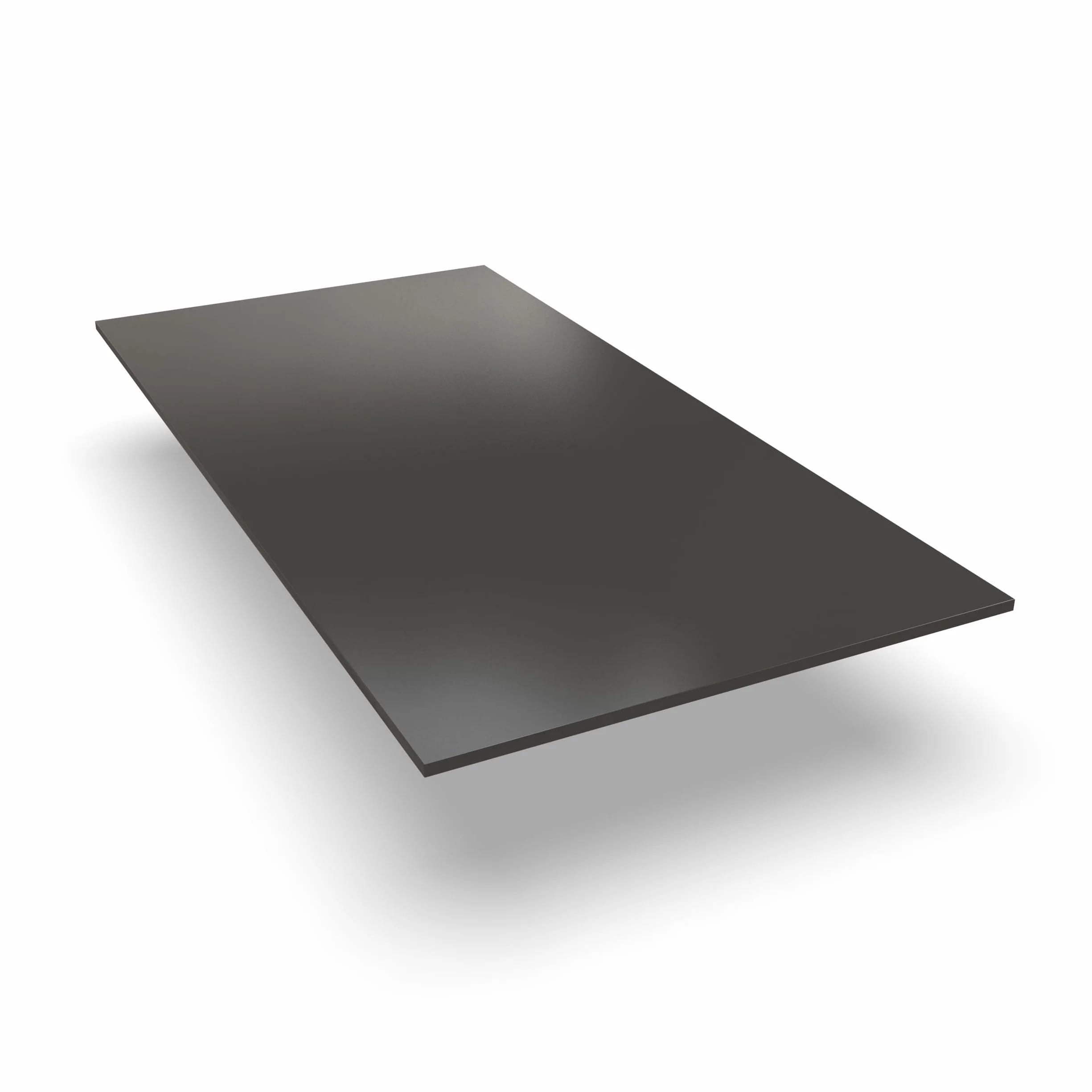 AUPROTEC Piano del tavolo 19 mm 50 x 50 cm antracite truciolato bordo ABS rivestimento poliuretano melamina impermeabile