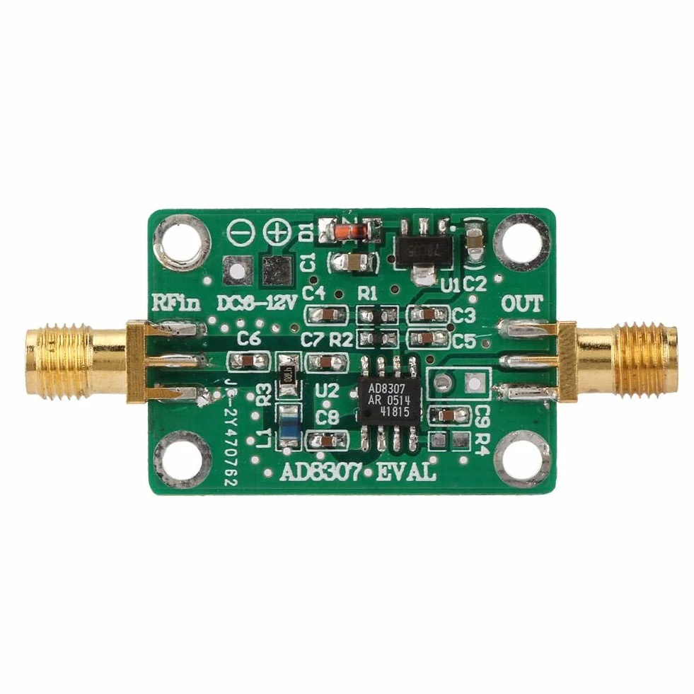 AD8307 RF Modulo Rivelatore Logaritmico RRSI Misuratore di potenza Logaritmica Test Rivelatore 0.1-600M -75 ~ + 15dBm Module
