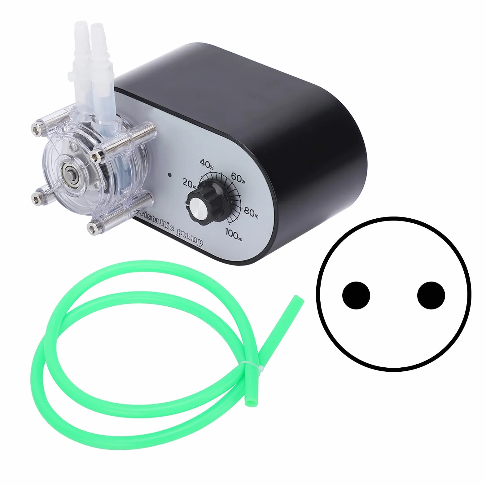 Pompa Peristaltica a Testa Singola Ad Alto Flusso per Esperimenti 114-500 Ml/min AC100-240 V(Spina UE)