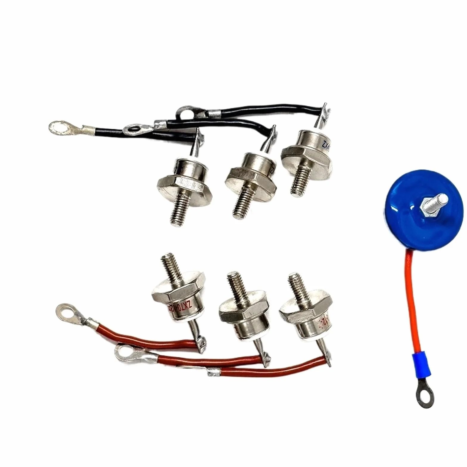 Ponte raddrizzatore per generatore RSK1001 RSK2001 RSK5001 RSK6001 Diodo raddrizzatore a ponte generatore Moduli raddrizzatori serie RSK raddrizzatore monofase(ZX70A-12 set)
